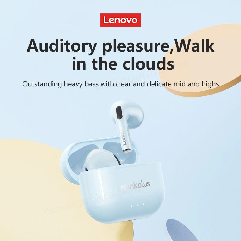 Lenovo LP40 II TWS Wireless Bluetooth 5.3 Noise Cancelling Earbuds