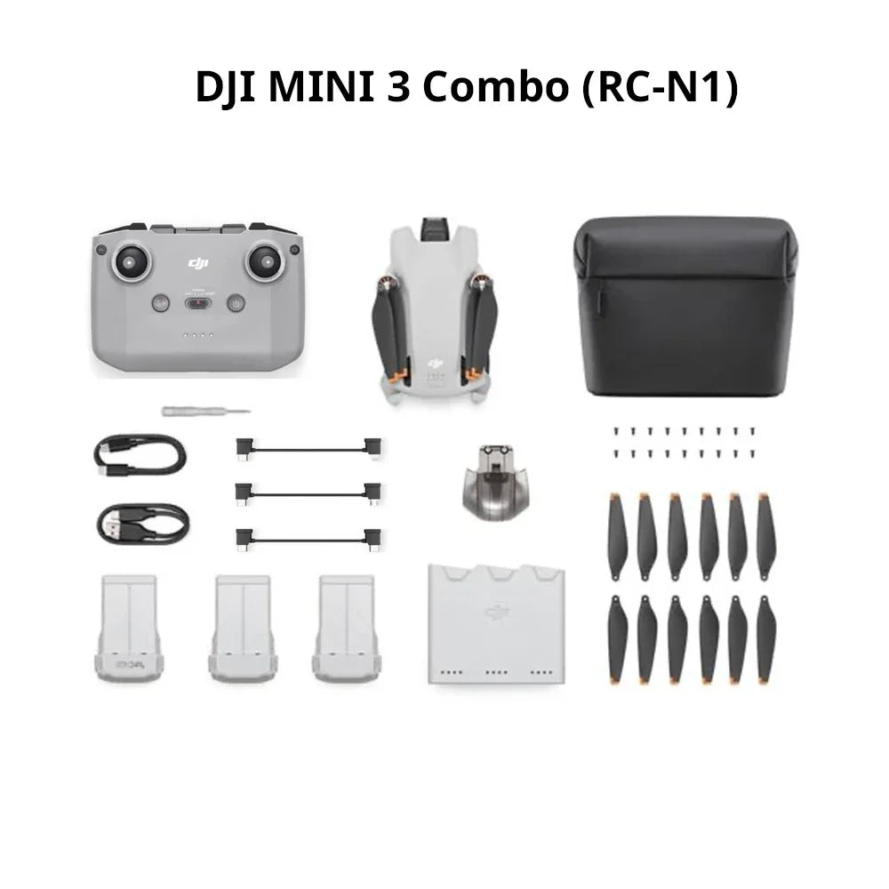 DJI Mini 3 Lightweight 4K HDR Foldable Camera Drone