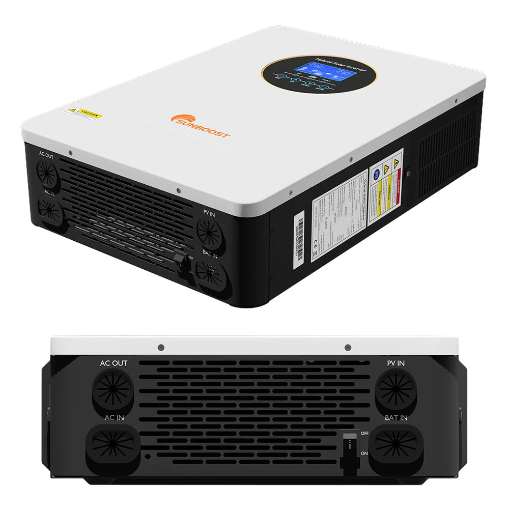 Sunboost iXCEED Hybrid Solar Inverter Split Phase 120V 240V 48V